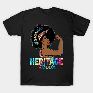 Hispanic Women Girls Inspired Heritage Month T-Shirt